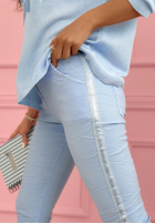 Wiskozowe spodnie The Spring Begins żółte