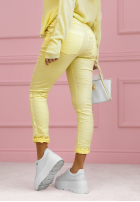 Wiskozowe Hose The Spring Begins Gelb