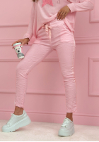 Wiskozowe Hose The Spring Begins Gelb