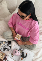 T-Shirt oversize La Milla Sophia Rosa