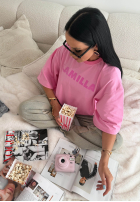 T-Shirt oversize La Milla Sophia Rosa