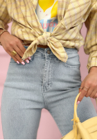 Hose Jeans skinny Lorena Hellblau