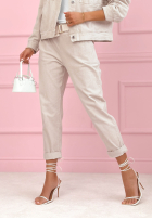 Sztruksowe Hose Fooling Yourself Rosa