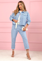 Sztruksowa Jacke Fooling Yourself Rosa