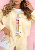 Sztruksowa Jacke Fooling Yourself Rosa