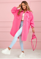 Mantel z kieszeniami Kaori Beige