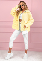 Krótka Jacke sherpa kożuszek Azalea Fuchsia