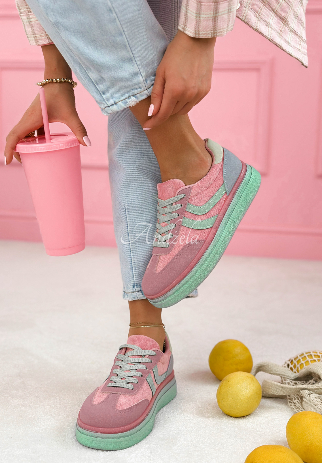 Sportschuhe Flexi Feet Puderrosa