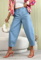 Jeans Hose balloon Makes A Difference Hellblau