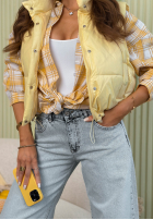 Hose Jeans wide leg Against Me Hellblau