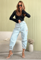 Bluse longsleeve z dekoltem i koronką Subtle Touch Schwarz