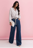 Hose z paskiem Arianna Blau