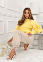 Material Hose ze ściągaczami What You Wanted Himmelblau