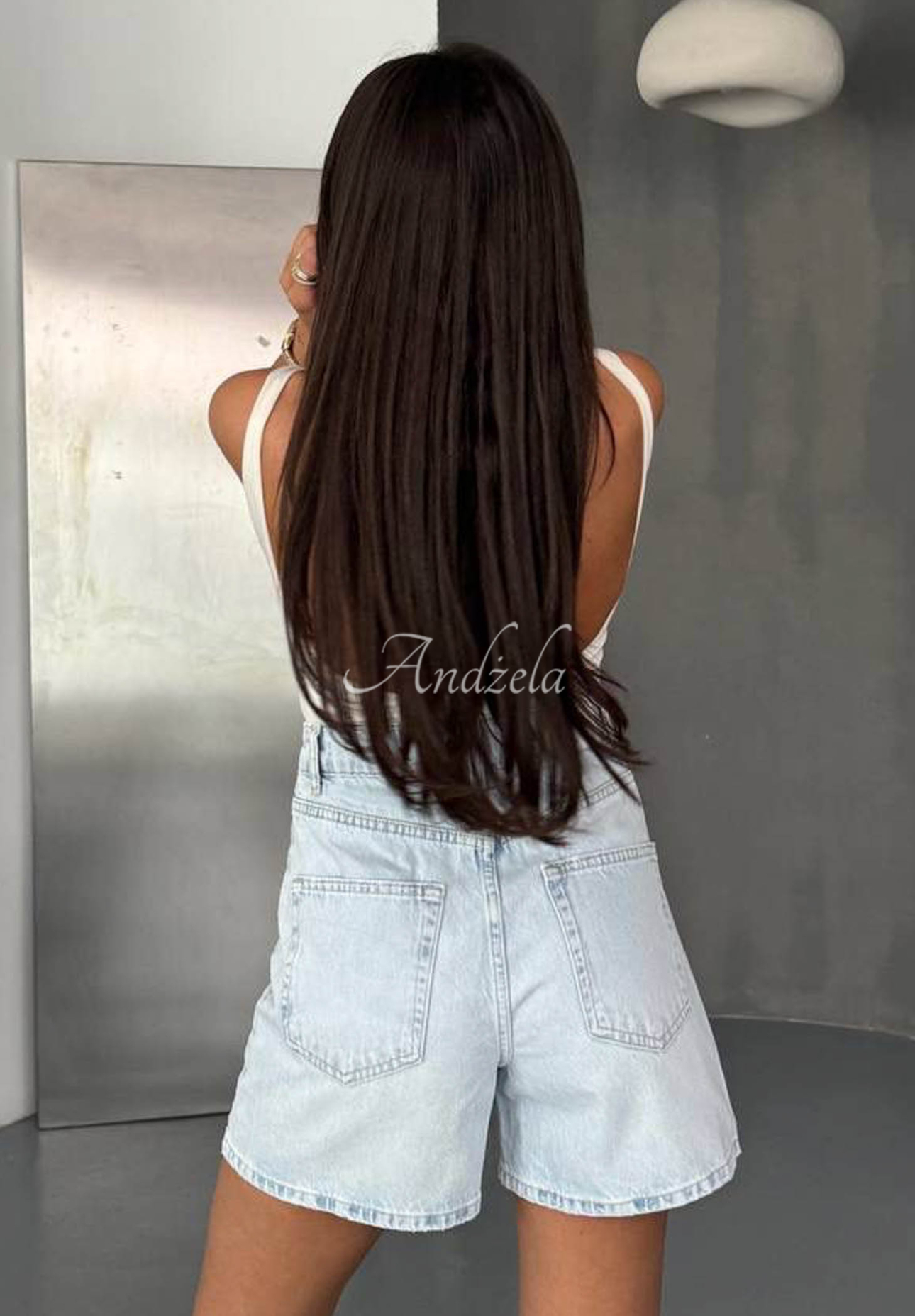 Jeansshorts Valerias Hellblau