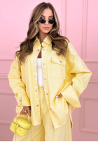 Jeans Set Hemd i Hose balloon Emmeline Hellblau