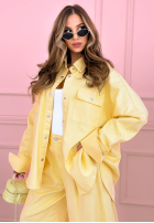 Jeans Set Hemd i Hose balloon Emmeline Hellblau