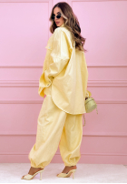 Jeans Set Hemd i Hose balloon Emmeline Hellblau