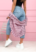 Spodnie jeansowe straight Don’t Move Now jasnoniebieskie