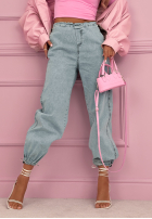 Hose Jeans joggery Beatricia Hellblau