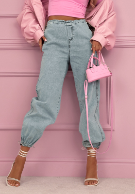 Jogger-Jeans Beatricia Hellblau