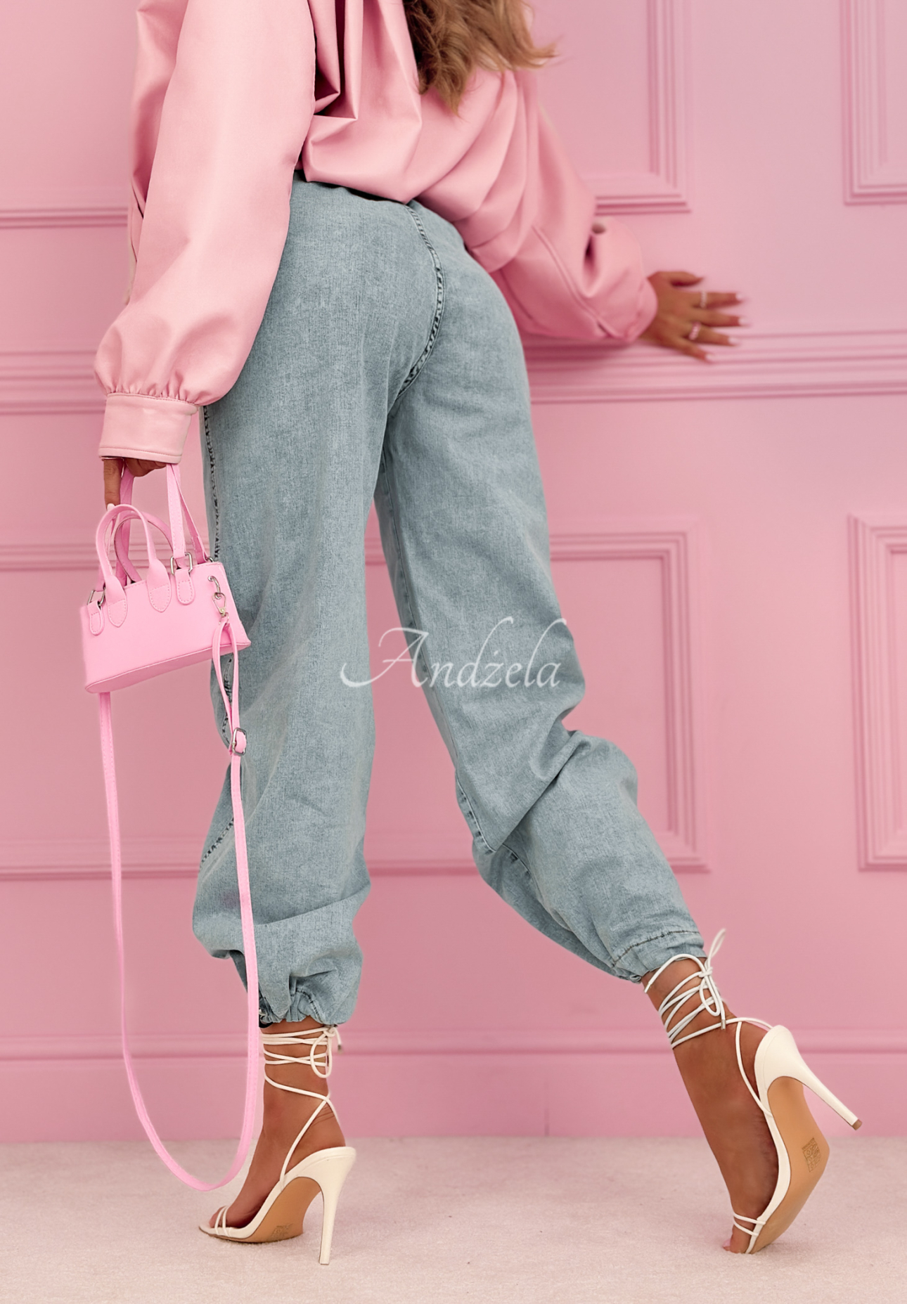 Jogger-Jeans Beatricia Hellblau