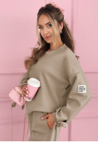 Sweat Set Peyton Vanillefarben