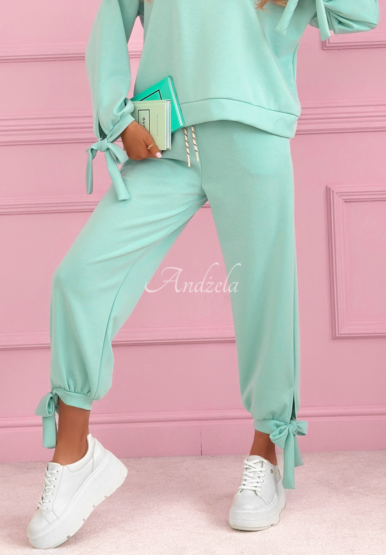Peyton sage butter viscose tracksuit set