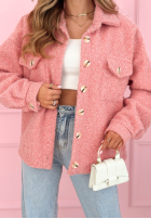 Krótka Jacke sherpa kożuszek Anyana Himmelblau