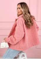 Krótka Jacke sherpa kożuszek Anyana Himmelblau