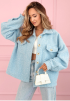 Krótka Jacke sherpa kożuszek Anyana Himmelblau