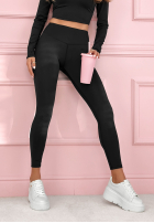 Dopasowany Set Bluse i Leggings Maribel Rosa