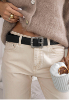 Hose Jeans z paskiem Jazzy Beige