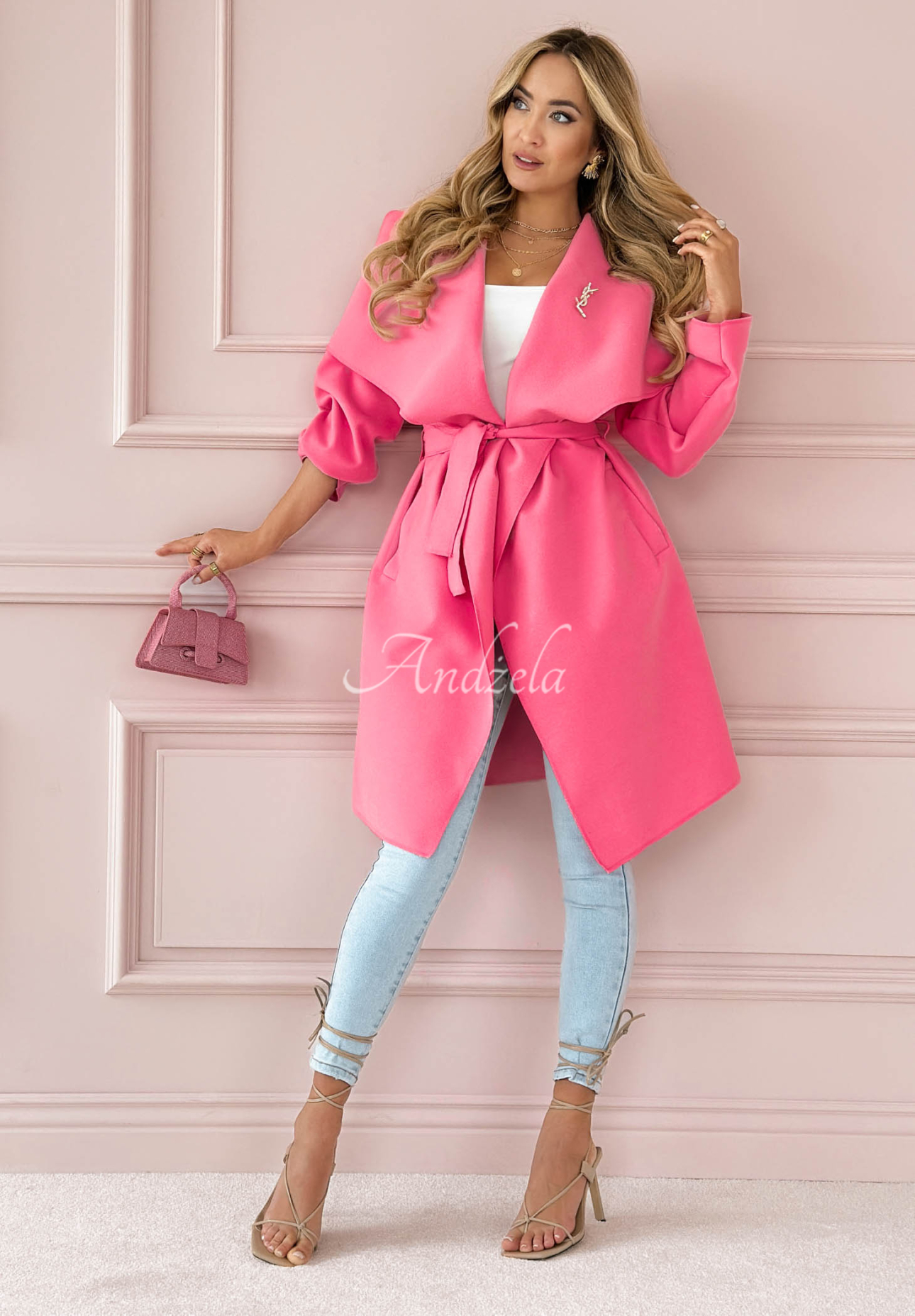 Not By Chance coat pink