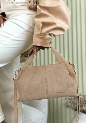 Wildledertasche Annabelle Beige