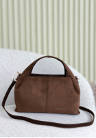Zamszowa Tasche Annabelle Mokkafarben