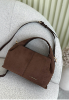 Zamszowa Tasche Annabelle Mokkafarben