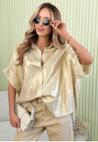 Hemd z ażurowymi elementami Celestine Gold