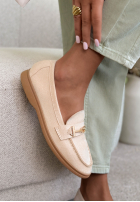 zamszowe mokasyny Spirit Rebirth Beige