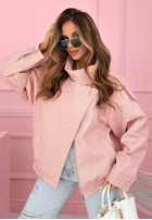 Skórzana Jacke bomberka Messy Gelb