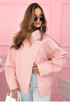 Skórzana Jacke bomberka Messy Gelb