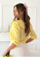 Hemd z kołnierzykiem Anabell Gelb