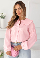 Hemd z ozdobnym kołnierzem Martha Gelb