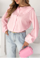 Hemd z ozdobnym kołnierzem Martha Gelb