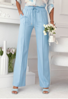 Material Hose wide leg Look Here Ecru