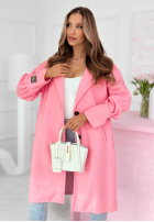 Długi Mantel Janette Ecru