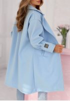 Długi Mantel Janette Ecru