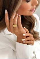 Pierścionek Soft Gold złoty