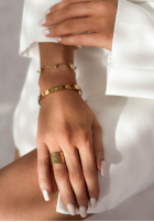 Regulowany Ring Georgia Gold