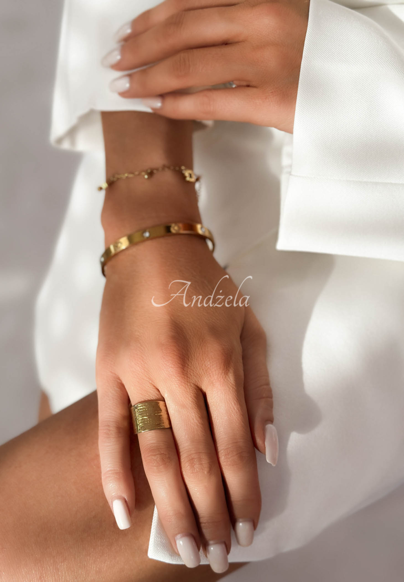 Verstellbarer Ring Georgia Gold