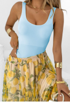 Body na ramiączkach Hold My Heart różowe